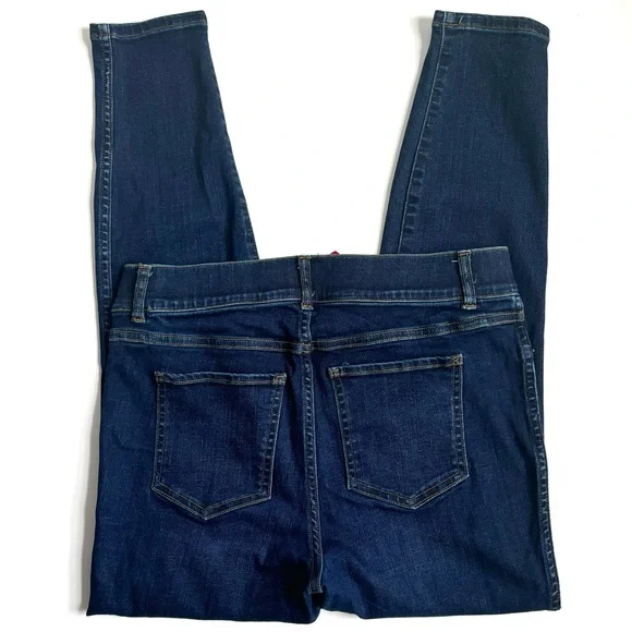 Spanx Ankle Skinny Pull On Jeans Midnight Shade Size Large Style no. 20342R - Picture 7 of 14